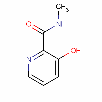 3-Hydroxy-pyridine-2-carboxylic acid methylamide Structure,1196-30-1Structure