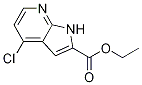 4-Chloro-1h-pyrrolo[2,3-b]pyridine-2-carboxylic acid ethyl ester Structure,1196151-72-0Structure