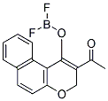 1-(1-(Difluoroboryl)-oxy-3h-benzo(f)chromen-2-yl)-ethanone inner complex Structure,119634-42-3Structure