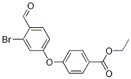 Ethyl 4-(3-bromo-4-formylphenoxy)benzoate Structure,1196474-68-6Structure