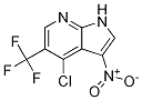 1H-pyrrolo[2,3-b]pyridine, 4-chloro-3-nitro-5-(trifluoromethyl)- Structure,1196507-60-4Structure