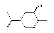 (1R,5r)-2-methyl-5-prop-1-en-2-ylcyclohex-2-en-1-ol Structure,1197-06-4Structure