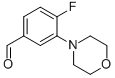 4-Fluoro-3-(4-morpholinyl)benzaldehyde Structure,1197193-13-7Structure