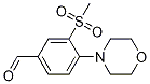 3-(Methylsulfonyl)-4-(4-morpholinyl)benzaldehyde Structure,1197193-23-9Structure