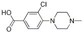 3-Chloro-4-(4-methyl-1-piperazinyl)benzoic acid Structure,1197193-33-1Structure