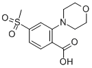 4-(Methylsulfonyl)-2-(4-morpholinyl)benzoic acid Structure,1197193-34-2Structure