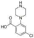 4-Chloro-2-(1-piperazinyl)benzoic acid Structure,1197193-35-3Structure