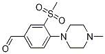 4-(4-Methyl-1-piperazinyl)-3-(methylsulfonyl)benzaldehyde Structure,1197193-43-3Structure