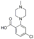 4-Chloro-2-(4-methyl-1-piperazinyl)benzoic acid Structure,1197193-44-4Structure