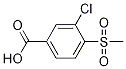 3-Chloro-4-(methylsulfonyl)benzoic acid Structure,1197193-45-5Structure