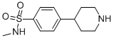 N-methyl-4-(4-piperidinyl)benzenesulphonamide Structure,119737-34-7Structure