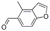 4-Methyl-5-benzofurancarboxaldehyde Structure,119795-37-8Structure