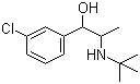 3-Chloro-alpha-[1-[(1,1-dimethylethyl)amino]ethyl]benzenemethanol Structure,119802-68-5Structure