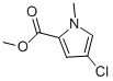 Methyl 4-chloro-1-methyl-1h-pyrrole-2-carboxylate Structure,119866-61-4Structure