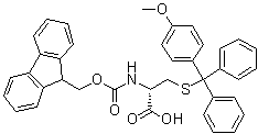 Fmoc-d-cys(mmt)-oh Structure,1198791-73-9Structure