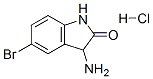 3-Amino-5-bromoindolin-2-one hydrochloride Structure,119884-84-3Structure