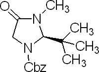 (R)-1-z-2-tert-butyl-3-methyl-4-imidazolidinone Structure,119906-46-6Structure