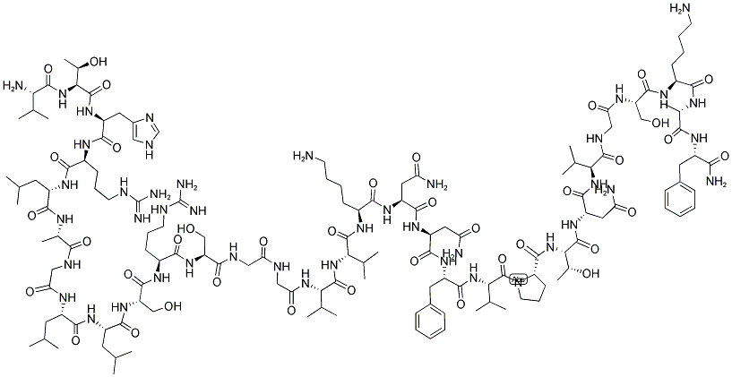 Alpha-cgrp (8-37) (human) Structure,119911-68-1Structure