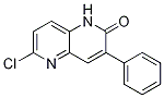 6-Chloro-3-phenyl-1,5-naphthyridin-2(1h)-one Structure,1199556-78-9Structure