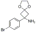 2-(4-Bromophenyl)-5,8-dioxaspiro[3.4]octan-2-amine Structure,1199556-85-8Structure