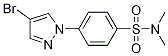 N,n-dimethyl4-(4-bromopyrazol-1-yl)benzenesulfonamide Structure,1199773-26-6Structure