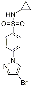 N-cyclopropyl-4-(4-bromopyrazol-1-yl)benzenesulfonamide Structure,1199773-34-6Structure