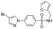 N-(furan-2-ylmethyl)4-(4-bromopyrazol-1-yl)benzenesulfonamide Structure,1199773-46-0Structure