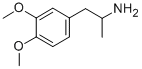 3,4-Dimethoxy-Alpha-Methylphenethylamine Structure,120-26-3Structure