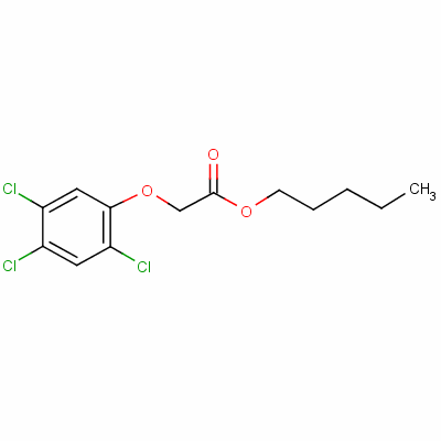 Pentyl (2,4,5-trichlorophenoxy)acetate Structure,120-39-8Structure