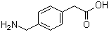 4-Aminomethylphenylacetic acid Structure,1200-05-1Structure