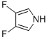 3,4-Difluoro-1h-pyrrole Structure,120047-51-0Structure