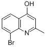 8-Bromo-4-hydroxy-2-methylquinoline Structure,1201-08-7Structure