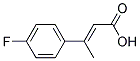 (E)-3-(4-fluoro-phenyl)-but-2-enoic acid Structure,1201-86-1Structure