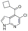 (5-Chloro-1h-pyrrolo[2,3-b]pyridin-4-yl)cyclobutyl-methanone Structure,1201189-71-0Structure