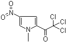 N-methyl-4-nitro-2-trichloroacetylpyrrole Structure,120122-47-6Structure