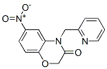 6-Nitro-4-(pyridine-2-ylmethyl)-1,4-benzoxazin-3(4h)-one Structure,120122-93-2Structure