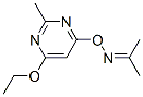 2-Propanone,o-(6-ethoxy-2-methyl-4-pyrimidinyl)oxime(9ci) Structure,120192-38-3Structure