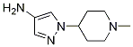 1-(1-Methyl-4-piperidinyl)-1h-pyrazol-4-amine Structure,1201935-36-5Structure