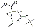 1-Tert-butoxycarbonylamino-2-vinylcyclopropanecarboxylic acid methyl ester Structure,1201943-62-5Structure