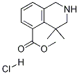 Methyl 4,4-dimethyl-1,2,3,4-tetrahydroisoquinoline-5-carboxylate hydrochloride Structure,1203682-99-8Structure