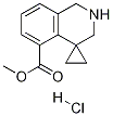 Methyl 2,3-dihydro-1h-spiro[cyclopropane-1,4-isoquinoline]-5-carboxylate hydrochloride Structure,1203684-69-8Structure