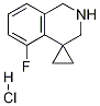 5-Fluoro-2,3-dihydro-1h-spiro[cyclopropane-1,4-isoquinoline] hydrochloride Structure,1203684-97-2Structure