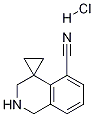 2,3-Dihydro-1h-spiro[cyclopropane-1,4-isoquinoline]-5-carbonitrile hydrochloride Structure,1203685-03-3Structure