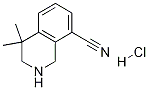 4,4-Dimethyl-1,2,3,4-tetrahydroisoquinoline-8-carbonitrile hydrochloride Structure,1203686-30-9Structure