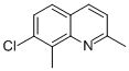 7-Chloro-2,8-dimethylquinoline Structure,120370-62-9Structure