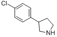 3-(4-Chlorophenyl)pyrrolidine Structure,120418-62-4Structure