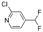 2-Chloro-4-(difluoromethyl)pyridine Structure,1204296-03-6Structure