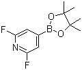 2,6-Difluoro-4-(4,4,5,5-tetramethyl-1,3,2-dioxaborolan-2-yl)pyridine Structure,1204333-58-3Structure