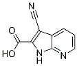 1H-pyrrolo[2,3-b]pyridine-2-carboxylic acid, 3-cyano- Structure,1204475-69-3Structure