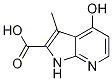 1H-pyrrolo[2,3-b]pyridine-2-carboxylic acid, 4-hydroxy-3-methyl- Structure,1204476-09-4Structure